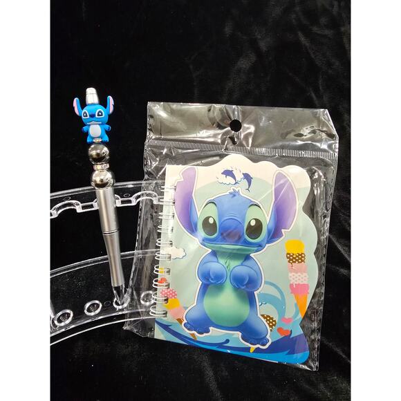 Kids Stitch Character Notebook and Pen Set - Picture 1 of 3
